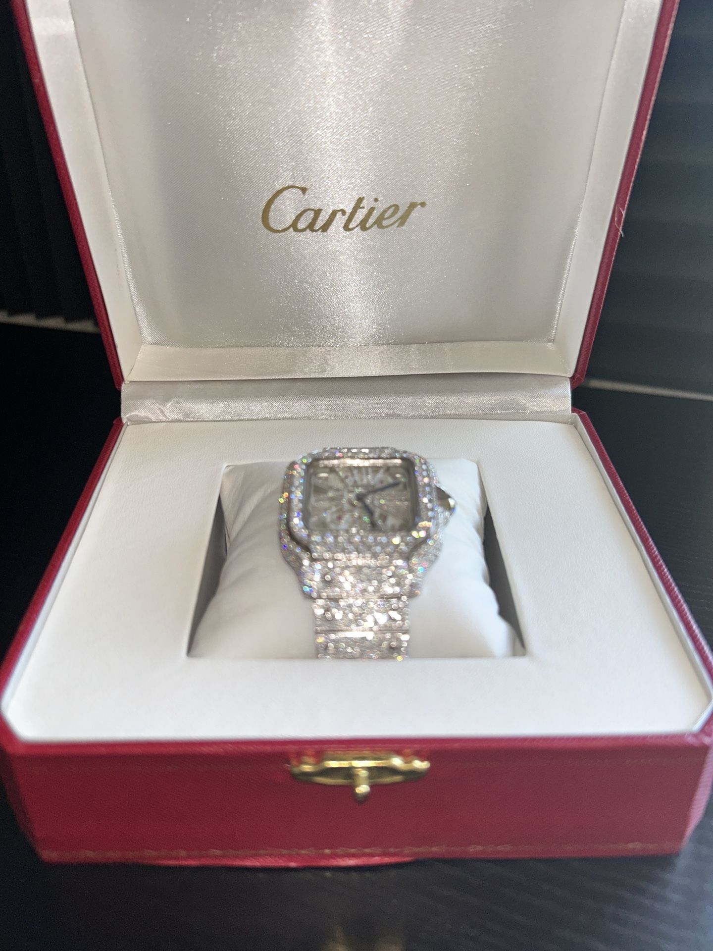 Moissanite Watch *PASSES DIAMOND TESTER*