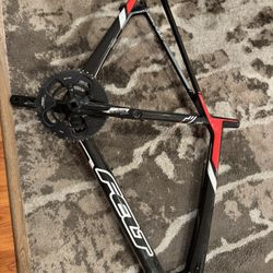 Felt Z4 58cm Carbon Frame W/cranks