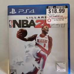 PS4 NBA 2K 2021 
