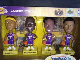 Laker bobble heads