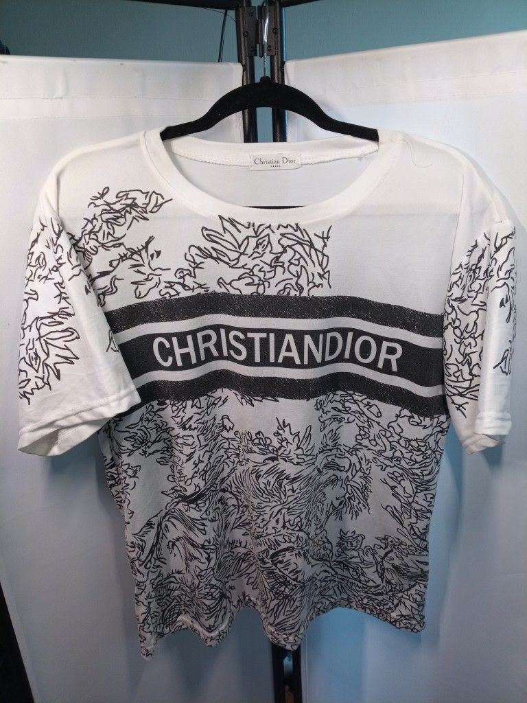 Christian Dior Tee And Supreme Box Logo Tee