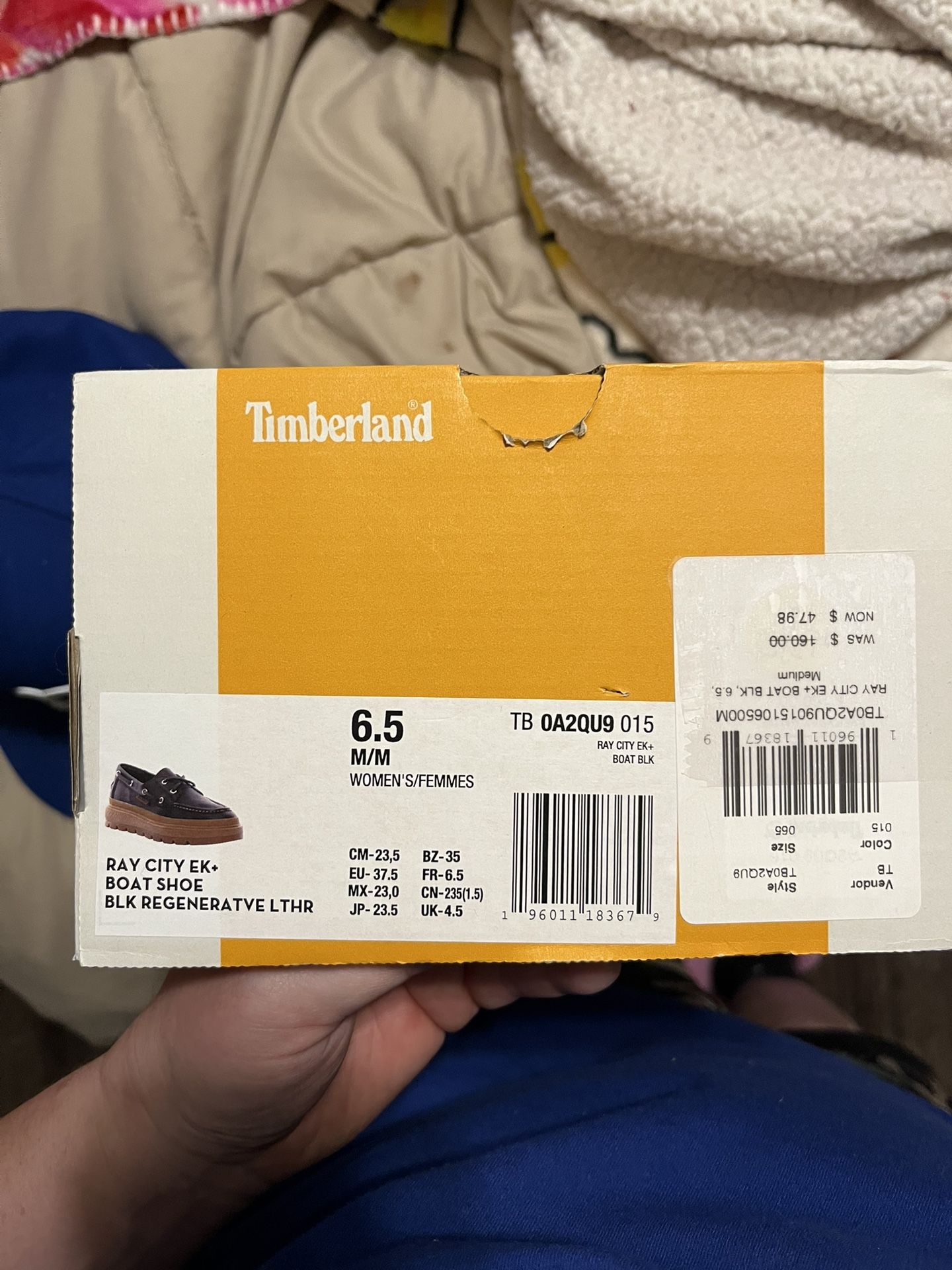 Timberlands Sz 6.5W / 5Y