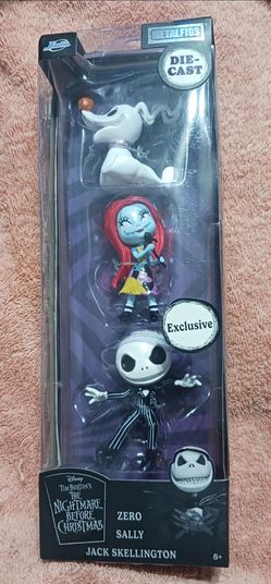3pc metal Nightmare Before Christmas figures