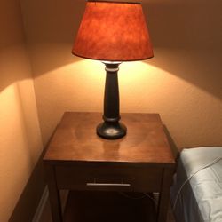 Lamp And Night Stand 