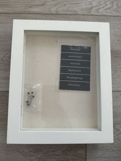 Pottery Barn Wall Shadow Box 