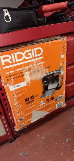 13” Ridgid Thickness Planer