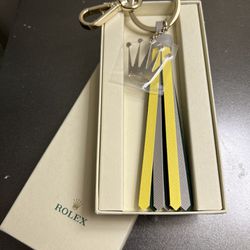 Rolex Crown Tassel Keychain