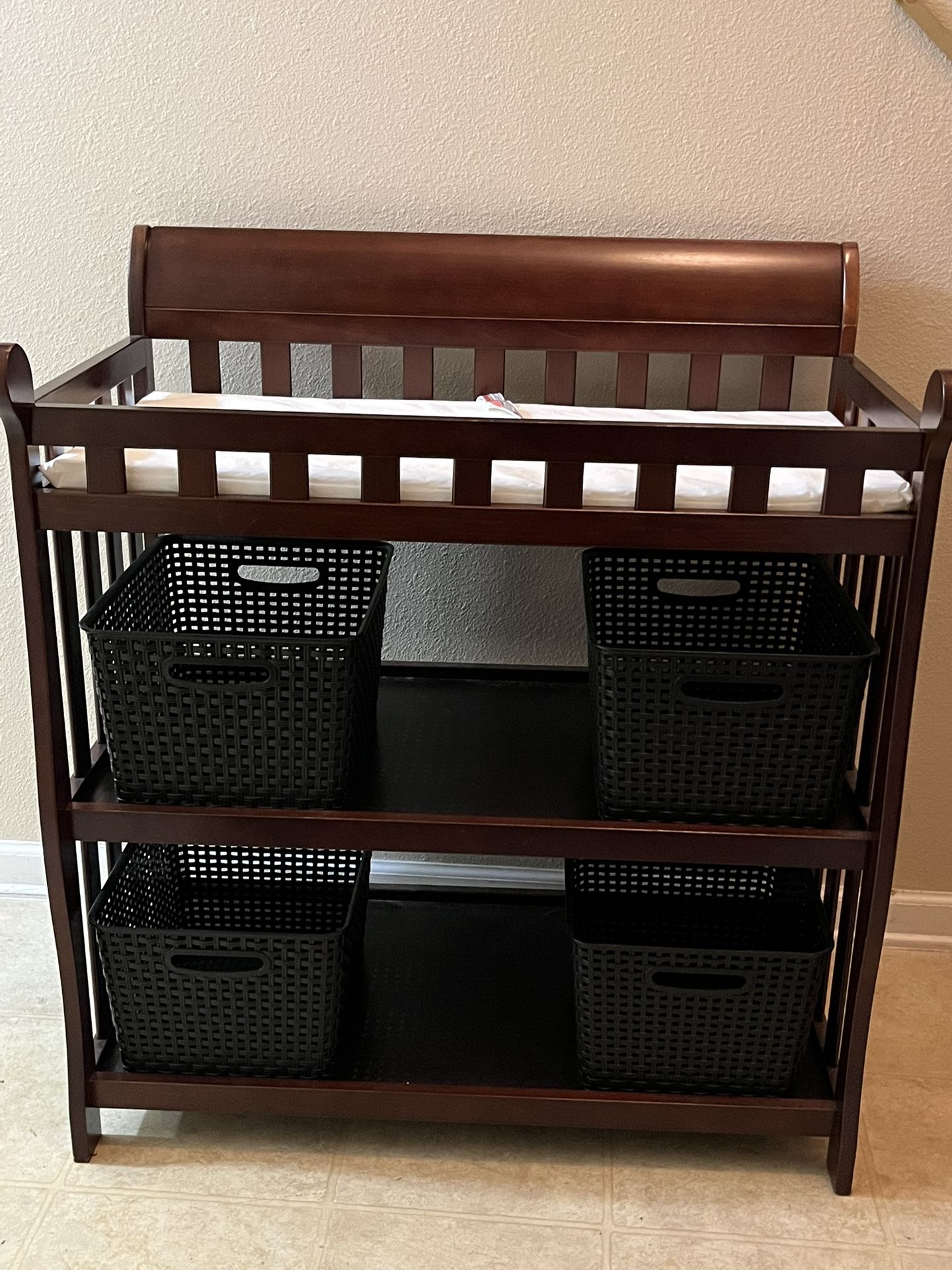 Dark Brown: Changing Table