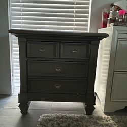 Grey night table