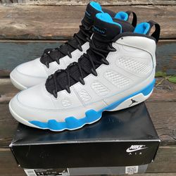 Jordan 9 Powder blue (LIKE NEW)