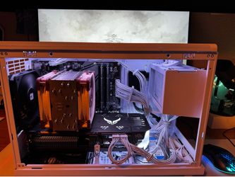 Wood-Accent Gaming PC | RX 6800 XT | Ryzen 7 | NEW Noctua Cooler & Platinum 850W PSU
