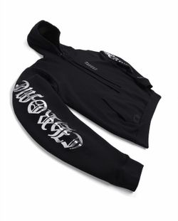 Foil hoodie new w email reciept/ large