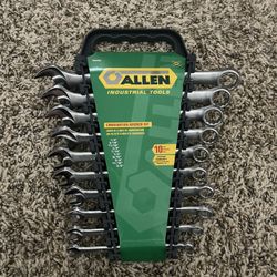 Wrench Set SAE Sizes 