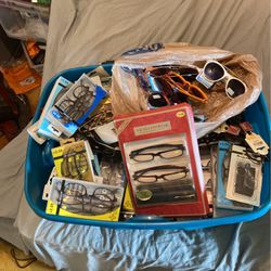 Sunglasses magnifiers repair kits the whole kit and caboodle 30 bucks for all of it Thumbnail