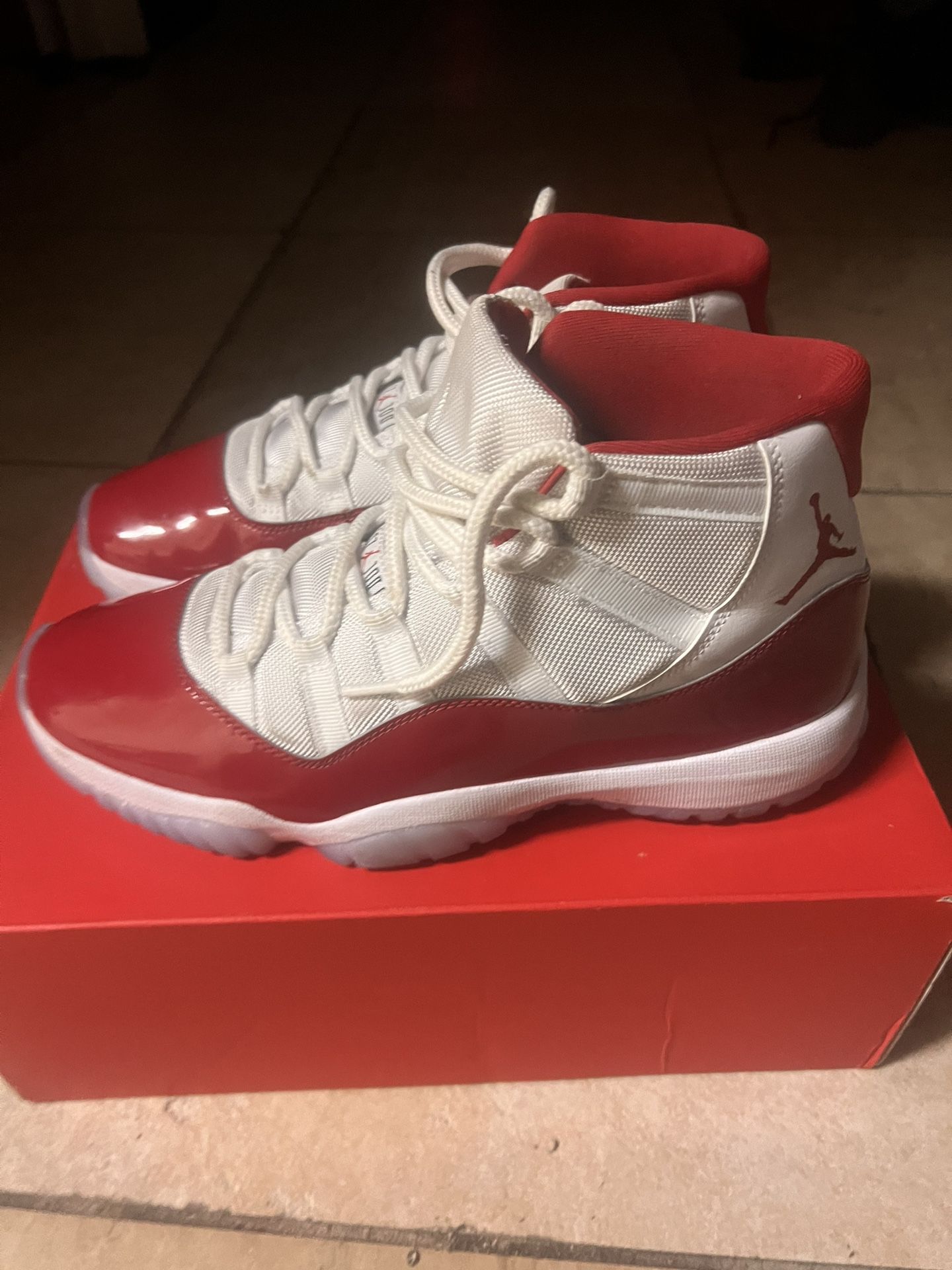 Air Jordan Retro 11 “Cherry Red” 🍒 Men’s Size 10.5