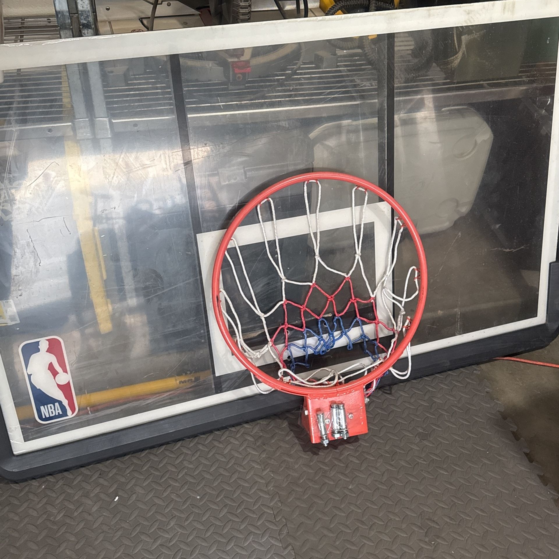 NBA official size basketball hoop