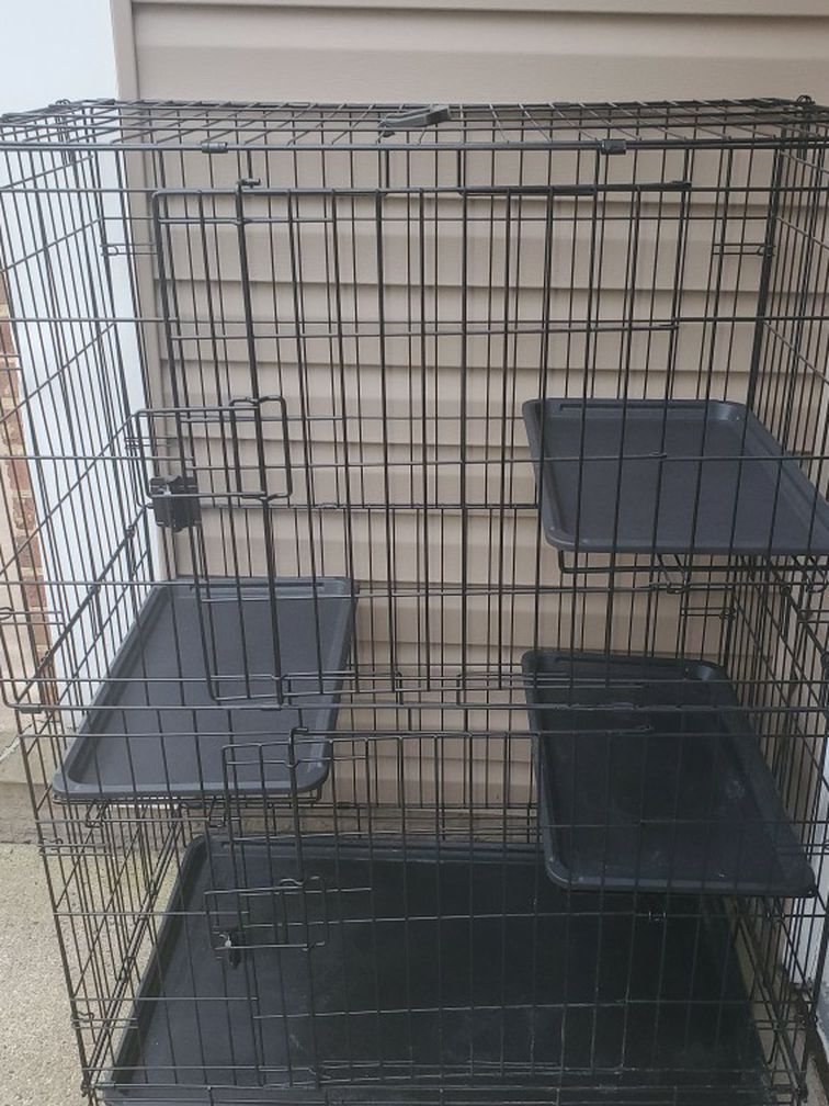 3 Tier Cat/critter Cage Playpen!