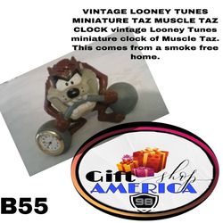 Taz Mania Devil is A Looney Tunes Quartz Clock