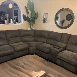 Dark Grey Sectional