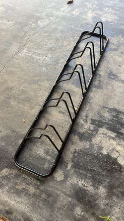 Bike Rack (5 slots) - Aluminum