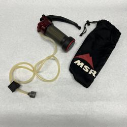 MSR MiniWorks EX Water Filter Purification System Hand Pump Backpacking Hiking
