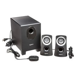 Logitech Z313 Speaker System with Subwoofer - Black

