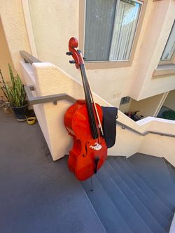 4/4 Cello Red Pro