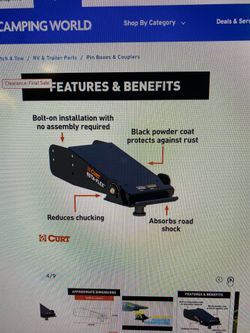 ROTA-FLEX  PIN BOX for 5TH TRAILER