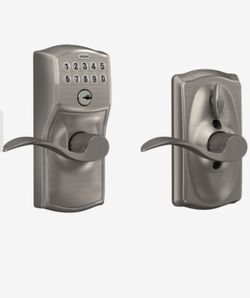 Schlage Keypad Lever orKnob with Flex Keyless