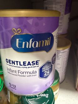 Gentlease purple Enfamil formula