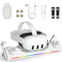 Charging Dock for Oculus/Meta Quest 3S,Oculus/Meta Quest 3 