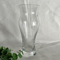 (7.75”) Clear Glass Vase