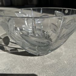 12” Crystal Bowl