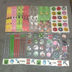 Minecraft Party Favors 