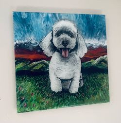 Paintings By Gigi. (14x11).  Acrylic painting