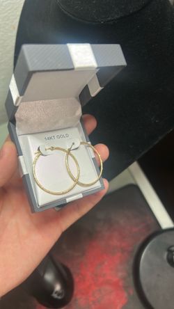 14k Hoop Earrings