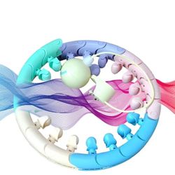 Smart Weighted Fit Hoop for Adults Weight Loss,24 Detachable Knots,2 in 1 Abdomen Fitness Massage,Great for Adults and Beginners, for Mom

