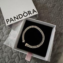 Pandora Timeless Pavé Cuban Chain bracelet 