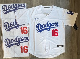 Los Angeles Dodgers SMITH WHITE JERSEY