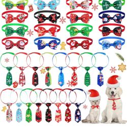 Christmas Pet bow Ties & neck Ties