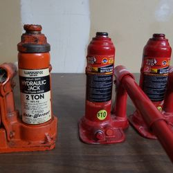 (1) 2 Ton Hydraulic Bottle Jack Your Choice 