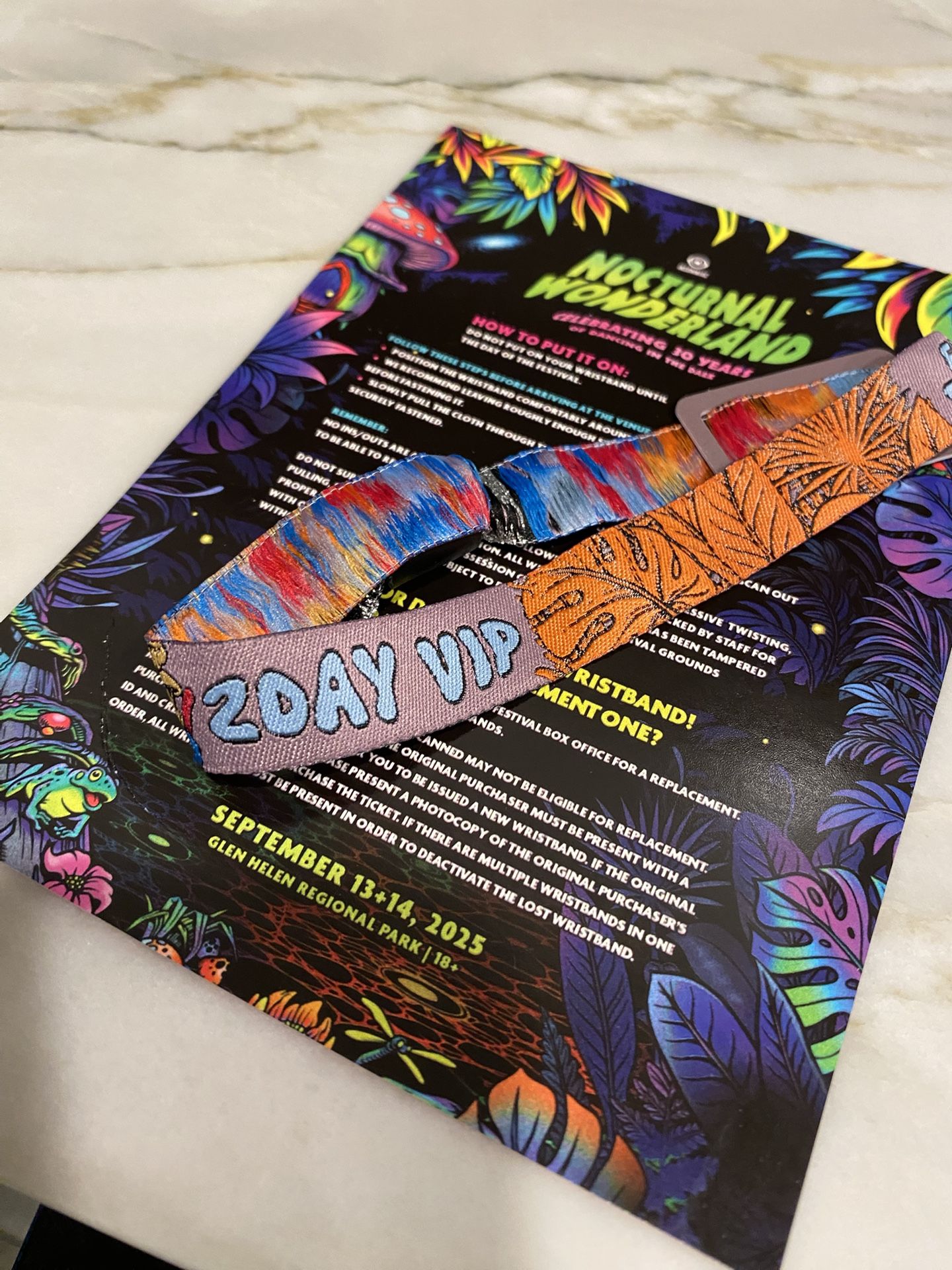 Nocturnal Wonderland Ticket Vip Sun Day