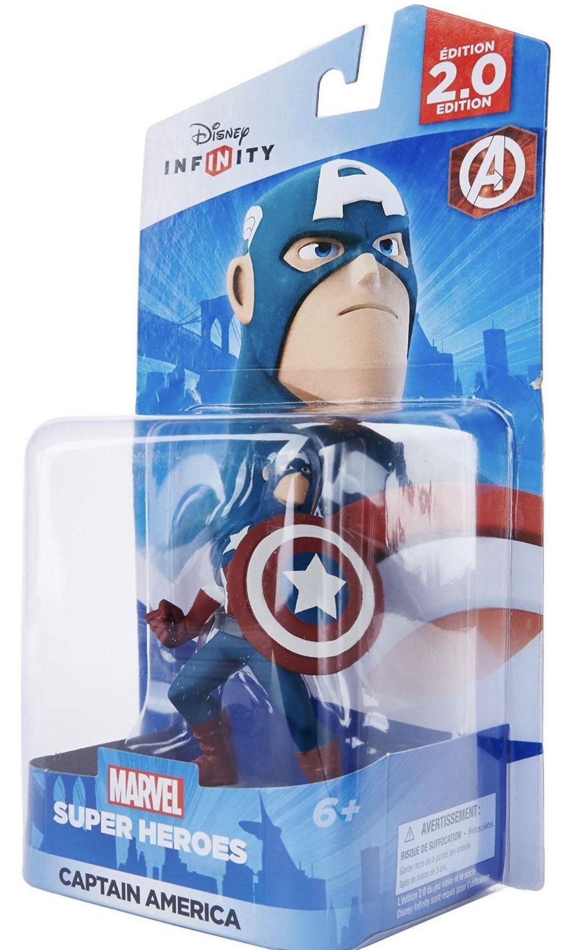 Disney infinity Marvel súper héroe 2.0 edition play set captain America