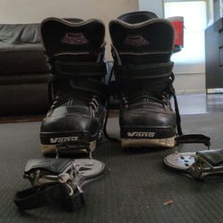 Rare Vintage Vans Mach  Switch Bindings 