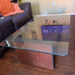 Modern Glass Top Coffee Table