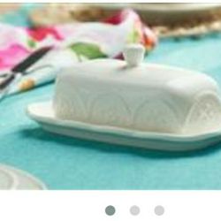Princess House Butter Dish