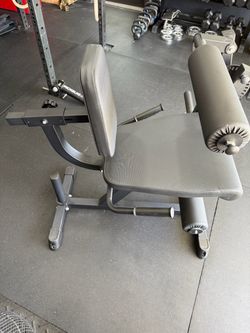 Leg Extension Curl Attachment Bench