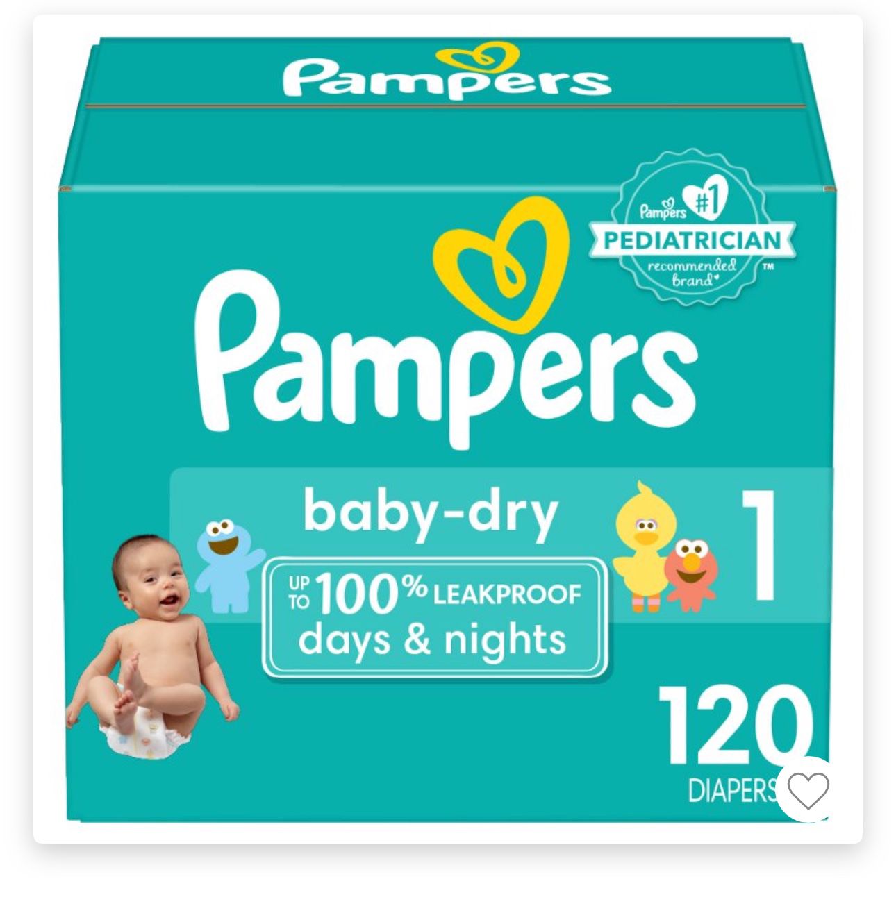 Pampers Diapers Size 1 Pack Of 30 