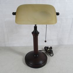 Bankers Elegant Traditional Adjustable Desk Lamp Rustic Bronze 15"
