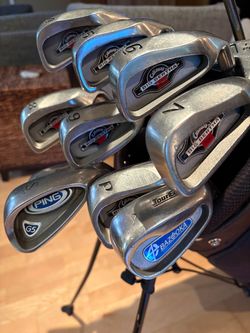 Full Set of Golf Clubs with Callaway Big Bertha Irons